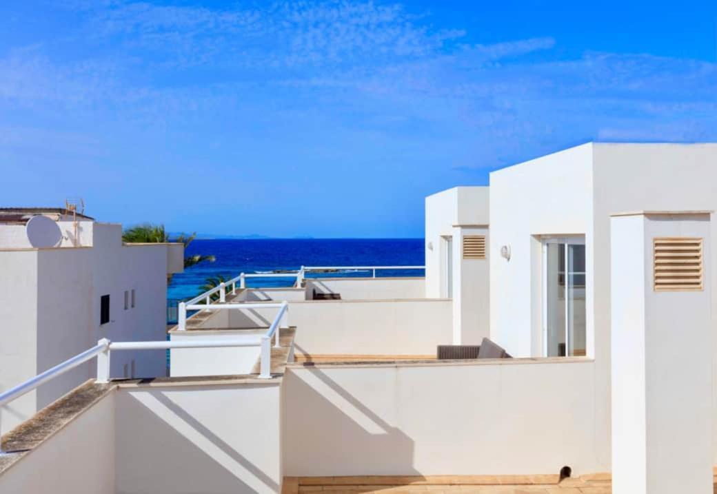 Apartamentos Sa Varadero 3S Con Vista Mare Laterale Es Pujols Dış mekan fotoğraf